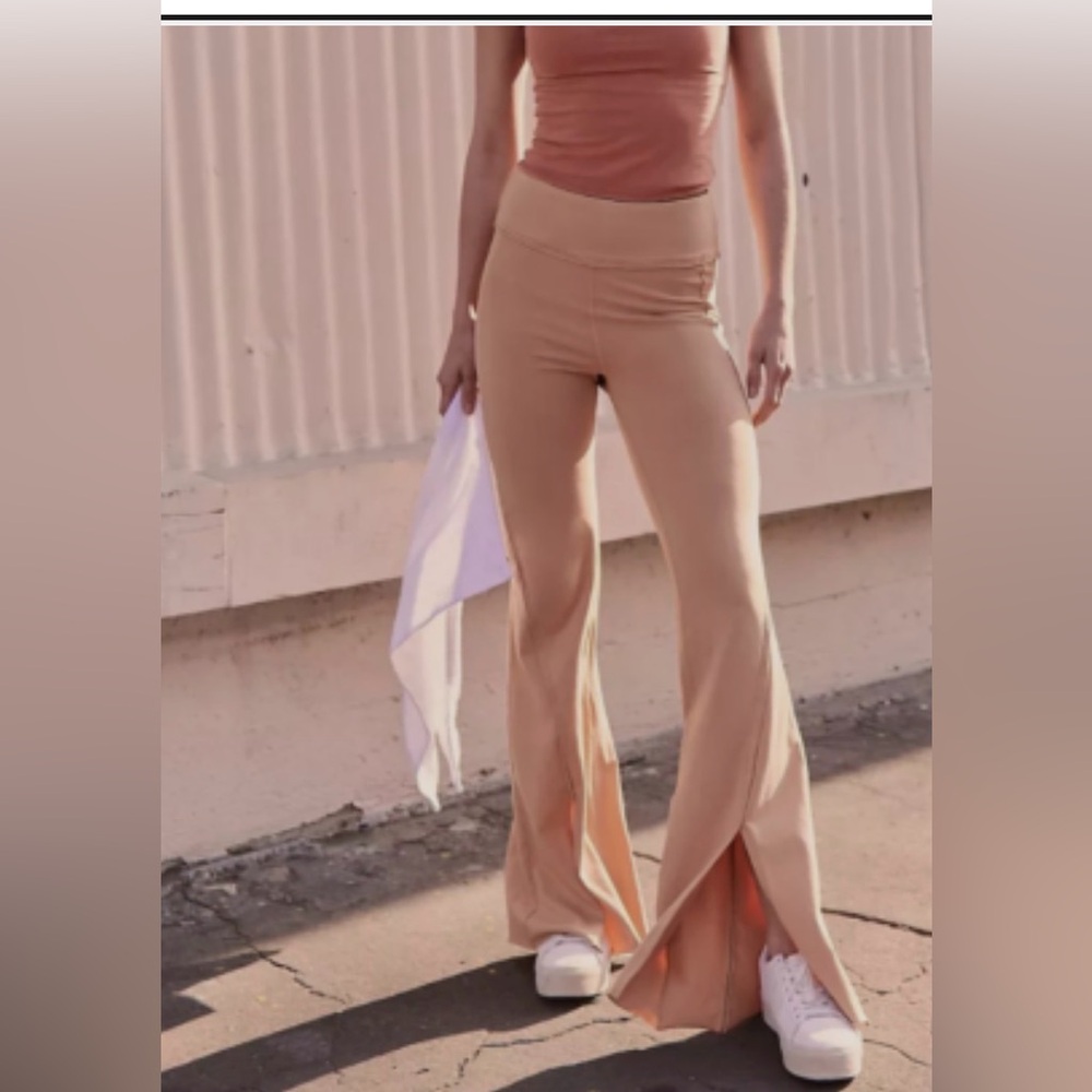 We the free hotshot kick flares  Tan  Pants